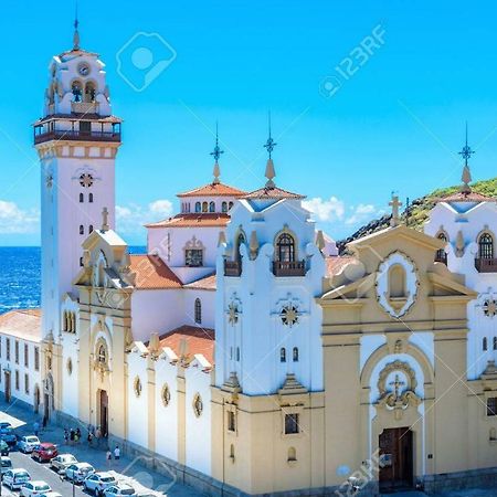 Acogedor estudio en Candelaria en primera línea de mar Exterior foto