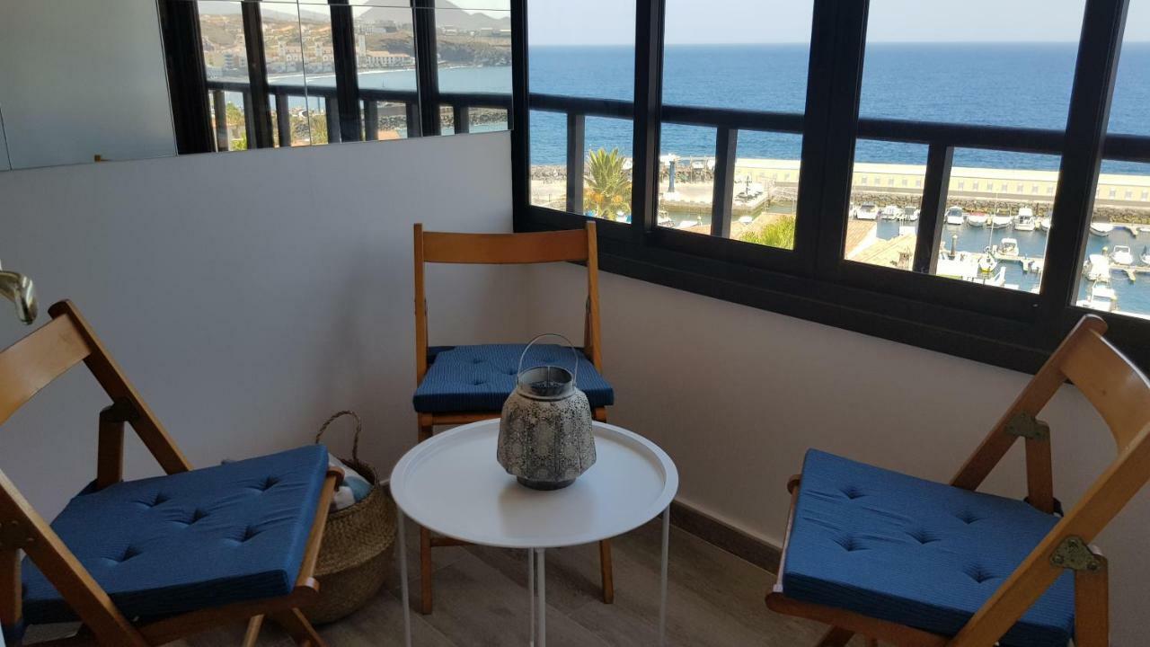 Acogedor estudio en Candelaria en primera línea de mar Exterior foto