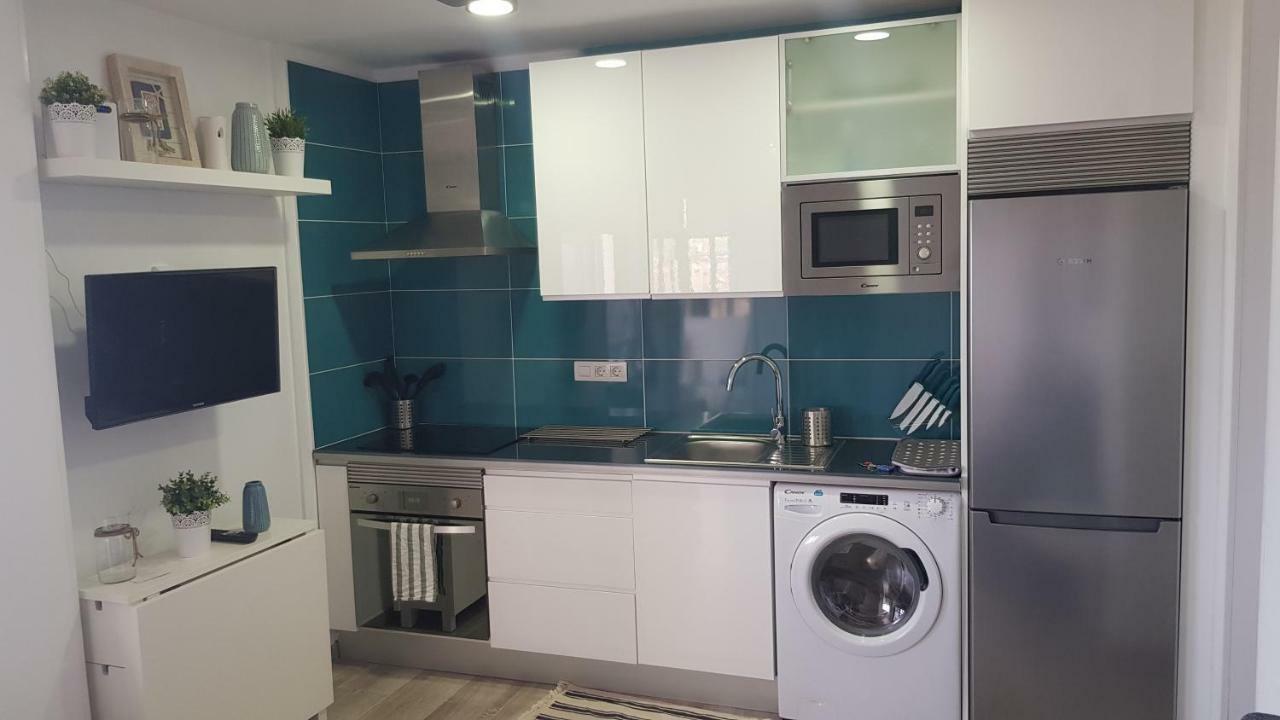 Acogedor estudio en Candelaria en primera línea de mar Exterior foto
